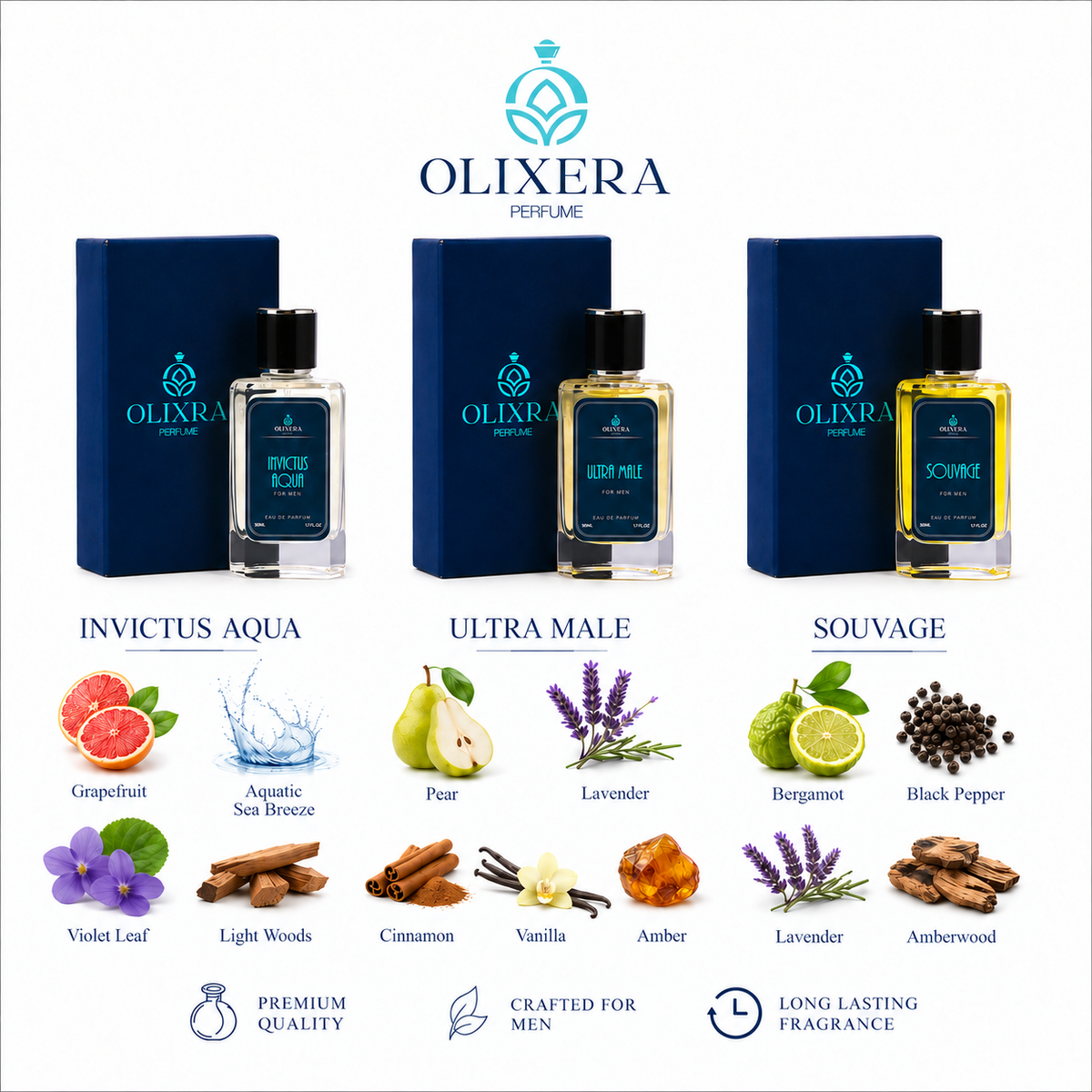 عطر Invictus Aqua | Ultra Male | Sauvage من أوليكسرا