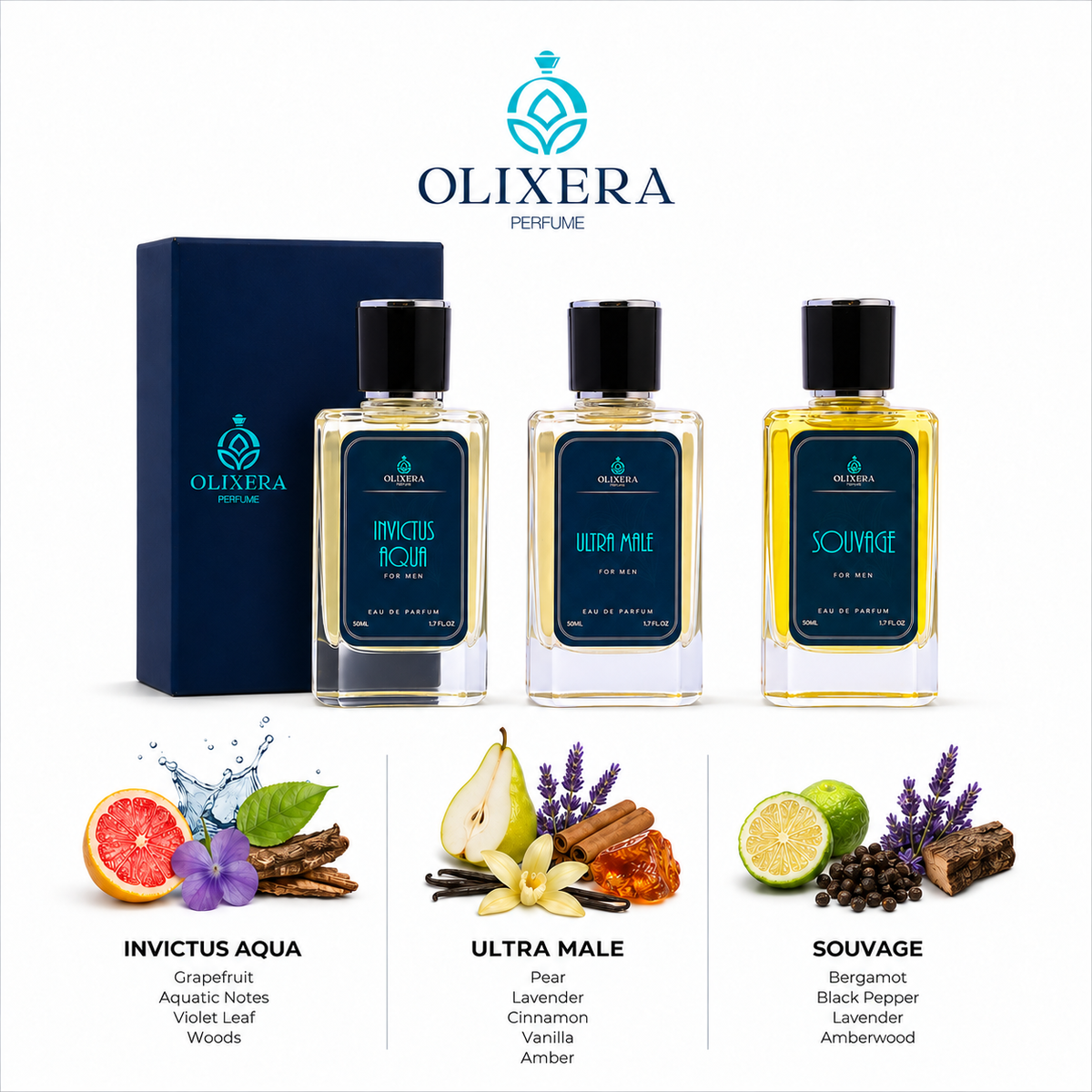 عطر Invictus Aqua | Ultra Male | Sauvage من أوليكسرا - صورة 5